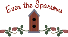 Even the Sparrows